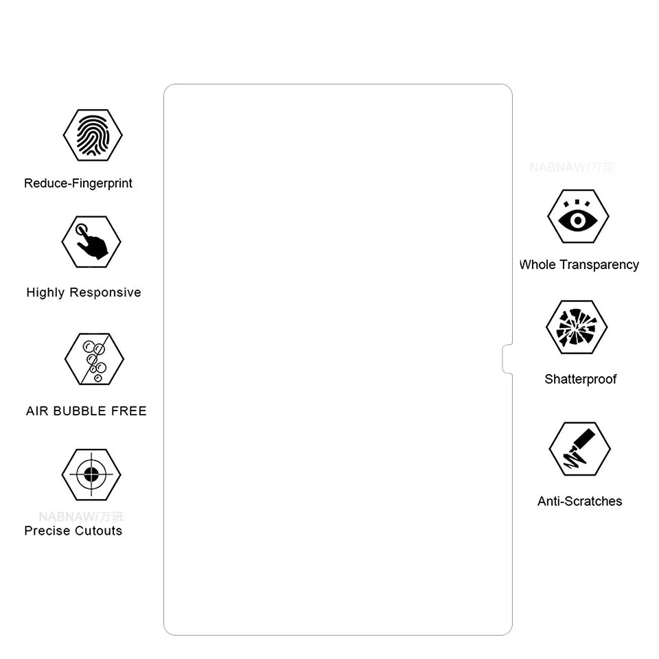 2 Pieces Cleat Hard Film HD Screen Protector Scratch Proof Tempered Glass For Samsung Galaxy Tab S10 Ultra 14.6-inch Tablet Film