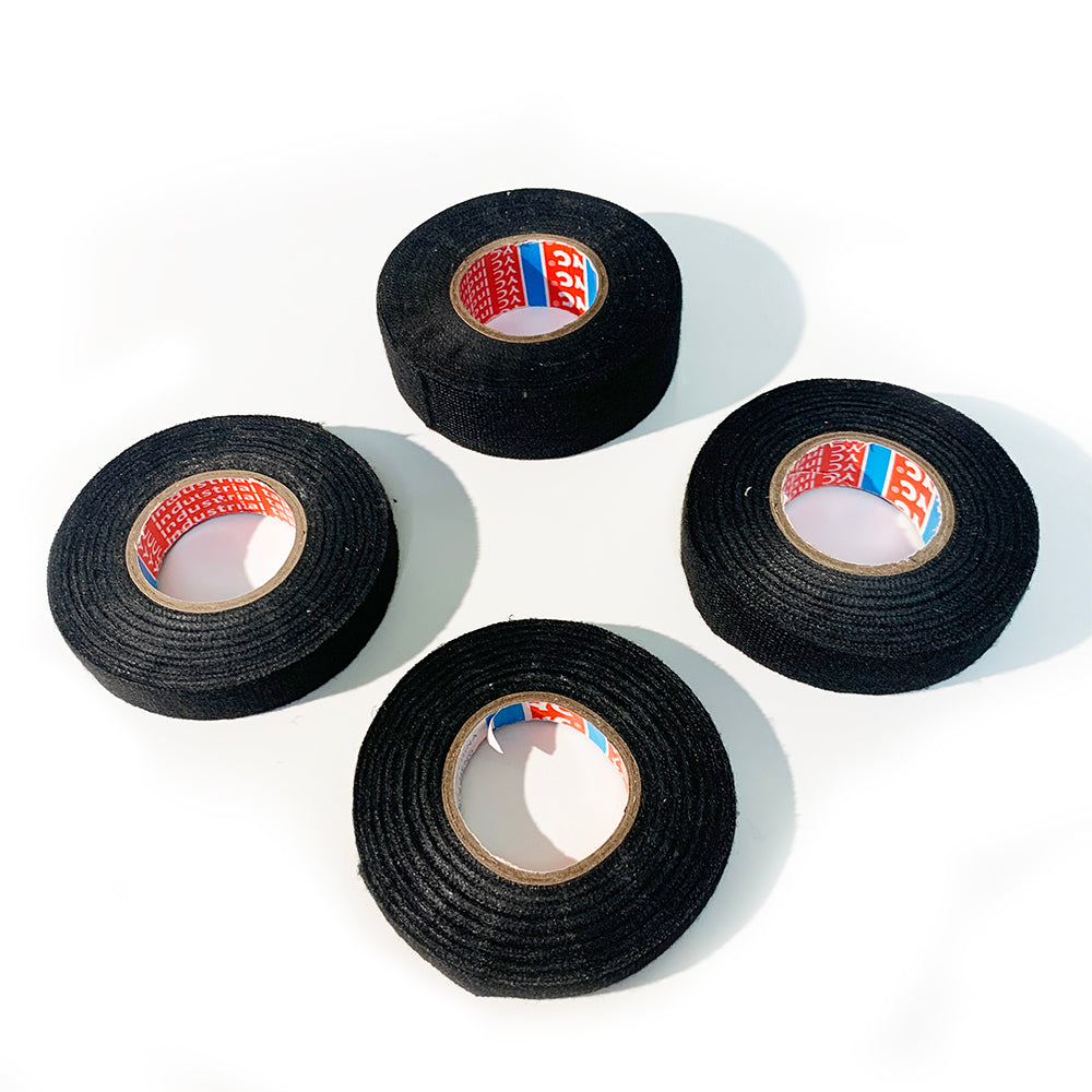 Car Cable Harness Wiring Fabric Loom Electrical Heat Tape Resistant Wiring Bundle Tape Coroplast Adhesive Automotive Cloth Tape