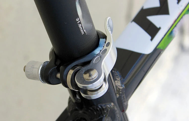 Bicycle Quick Release Aluminium Bike Seat Post Clamp Seatpost Mountain Bike Seat Tube Clamp Bicycle Accessories