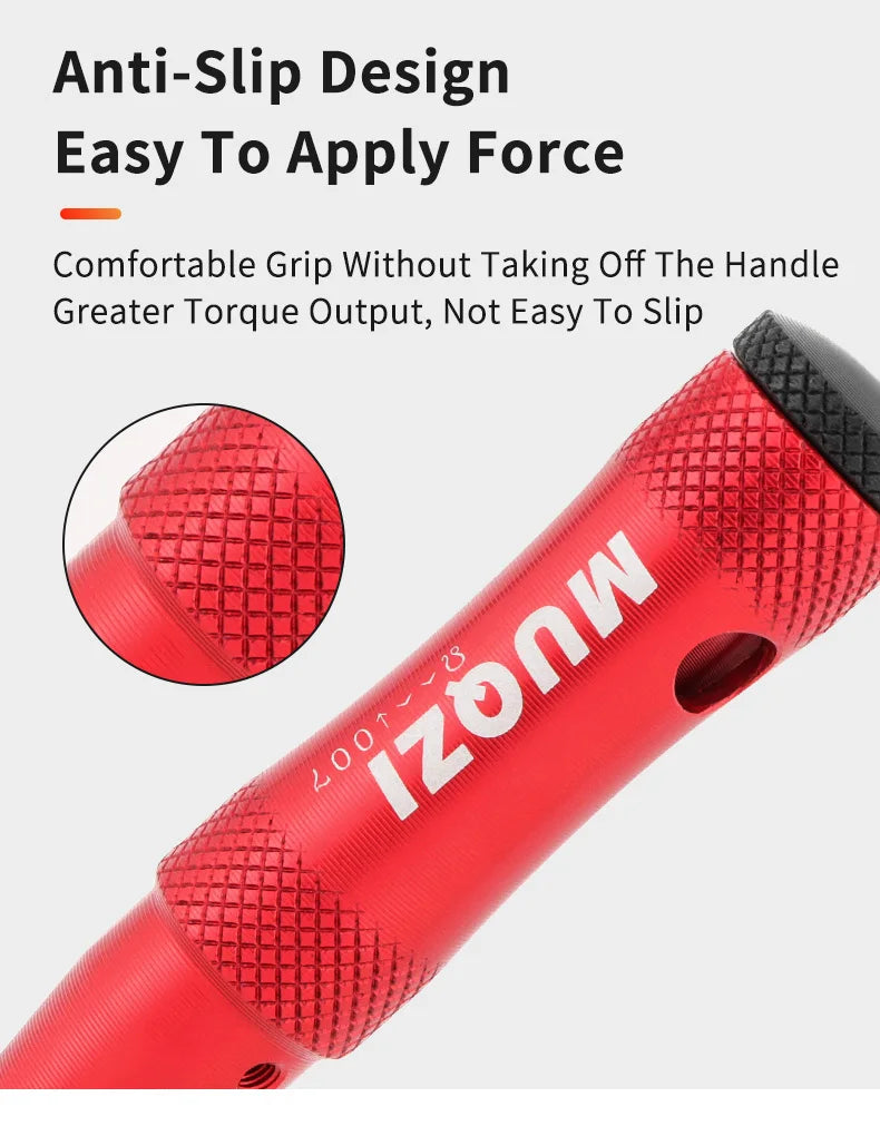 MUQZI Spoke Nipple Driver Tool MTB Bike Spoke Nipple Removal Installation Wrench Bicycle Spoke Nipple Insertion Tool