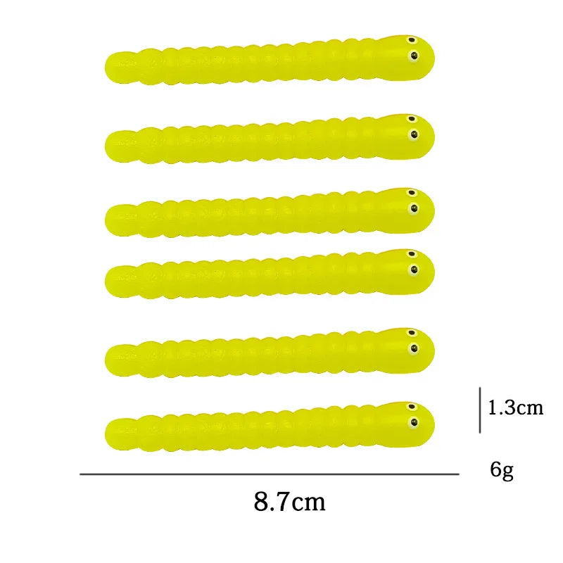 5PCS Colored caterpillar Pull Worm Noodle Fidget Toys Stretch String TPR Rope Anti Stress String Stress Relief Autism Vent Toys