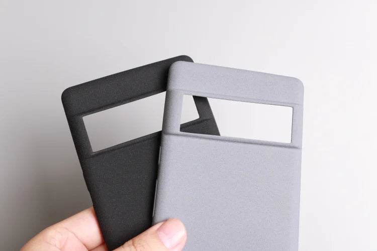 for Google Pixel 9A 9 8A 8 7 Pro 7A 6A 6 XL 5A 4A Case Sand Matte Soft Silicon Full Protect Antifall Anti-slip Cover Shell Funda