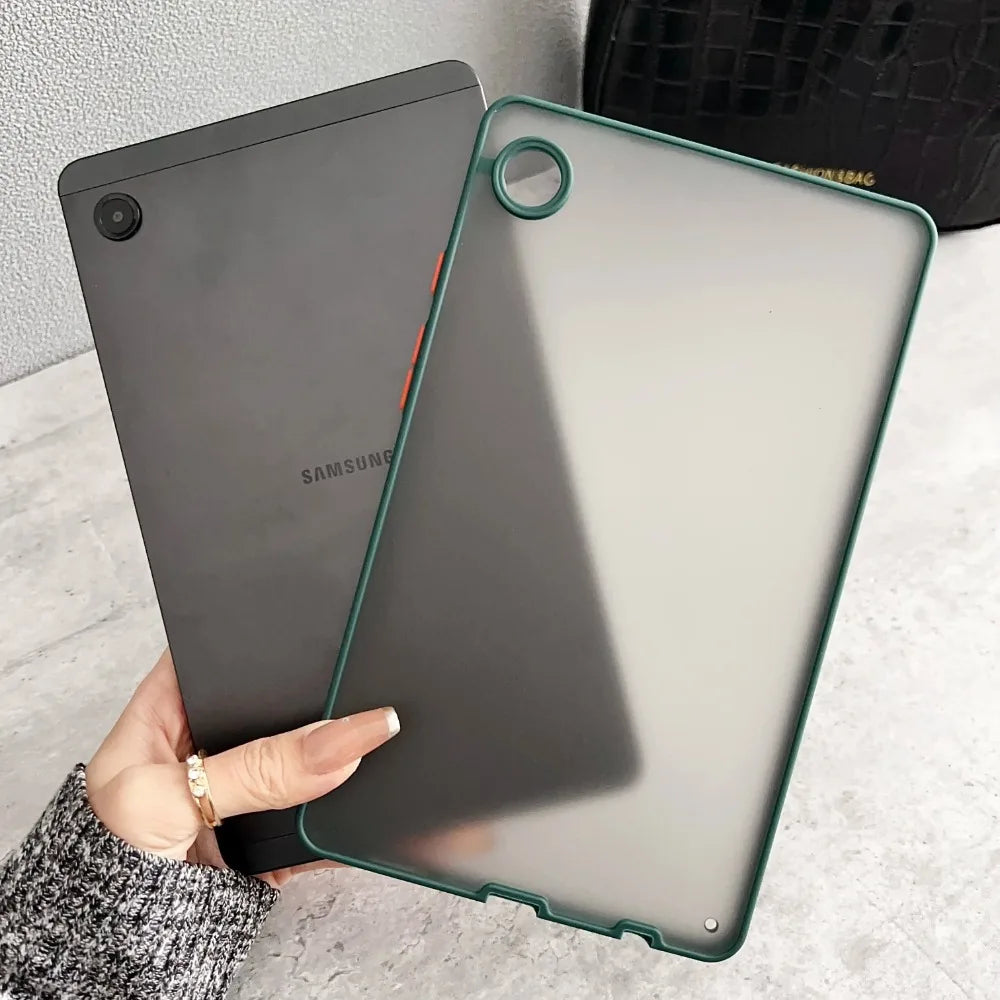 Matte Case For Samsung Galaxy Tab A9 Plus X210 S6 Lite 2024 P620 S7 FE S8 S9 S10 Plus X810 A8 10.5 A7 Lite Tablet back Cover