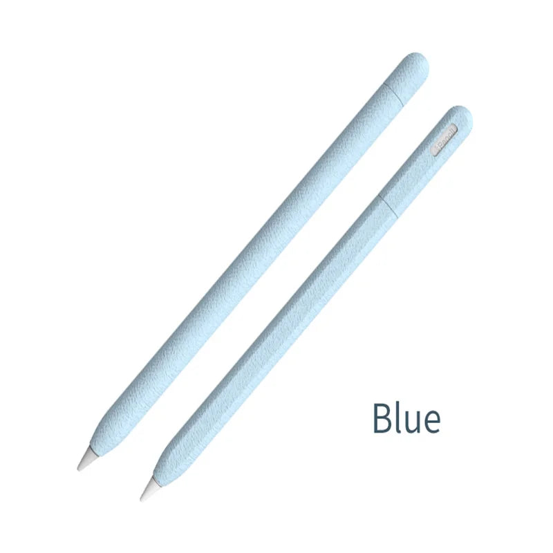 Apple Pencil Case Silicone Tablet Stylus Protection Case Solid Color Shockproof for Apple Pencil 1st Or 2nd Generation Or Pencil Pro