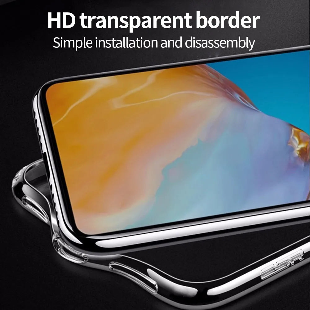 For Google Pixel 9 Pro XL GR83Y Case Clear Soft Silicone Phone Case For Google Pixel9 /Pixel 9Pro Shockproof Cover TPU New Coque