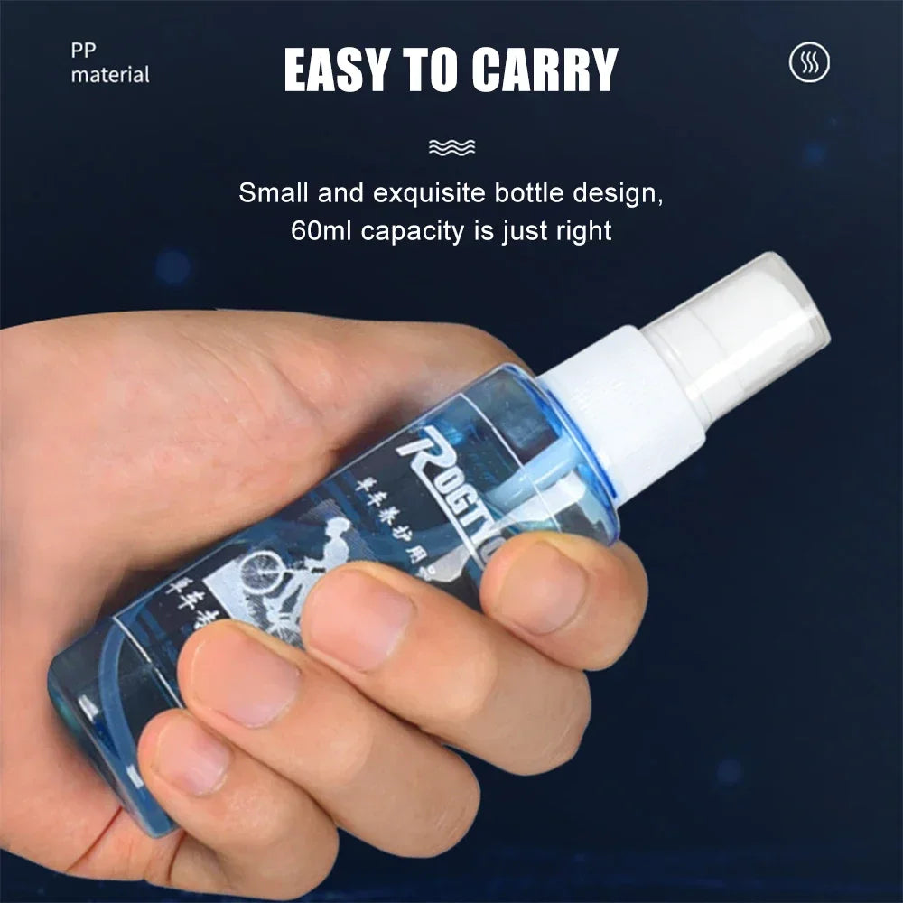 60ML Bicycle Special Lubricant Long Lasting Chain Dry Lube Chain Oil Bike Chain Oil Waxy Maintenance Oil Squirt MTB Road Bike