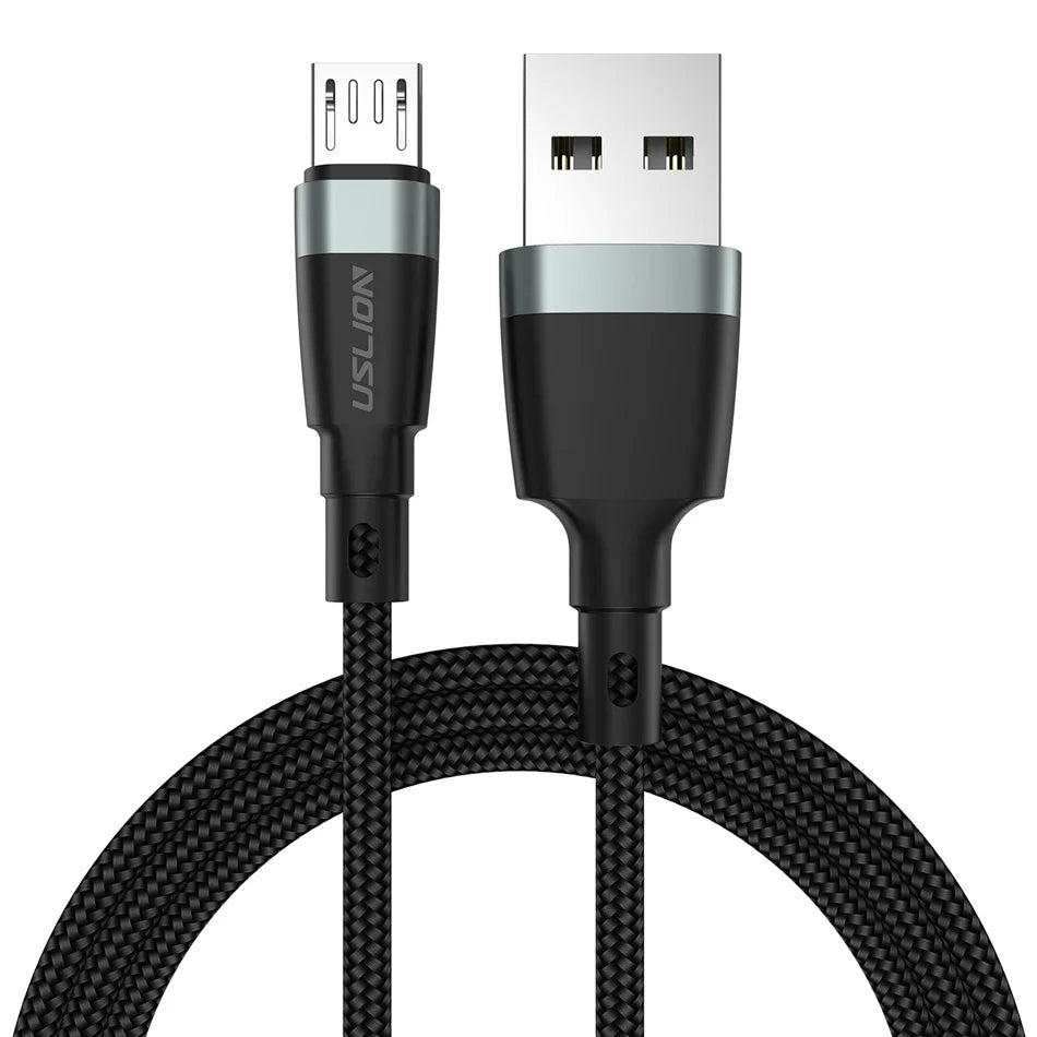 USLION 5A Micro USB Cable Fast Charger for Samsung Xiaomi LG