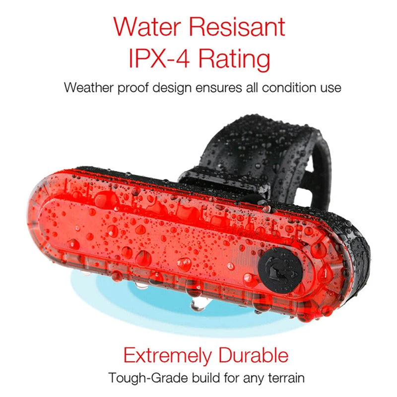 NEW T6 LED Bicycle Front Light With Taillight USB Rechargeable Lantern Zoom Bike Headlight Cycling Flashlight Bike Accessories
