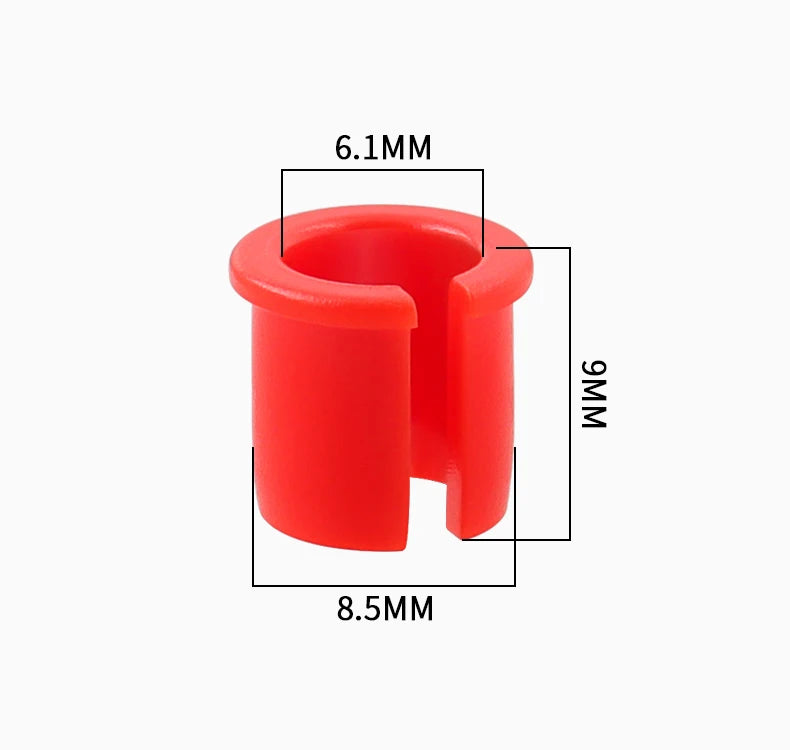 MUQZI 10pcs Bike Schrader to Presta Rim Adapter Convert Shrader to Presta Valve Plug Bicycle Valve Hole Adapter