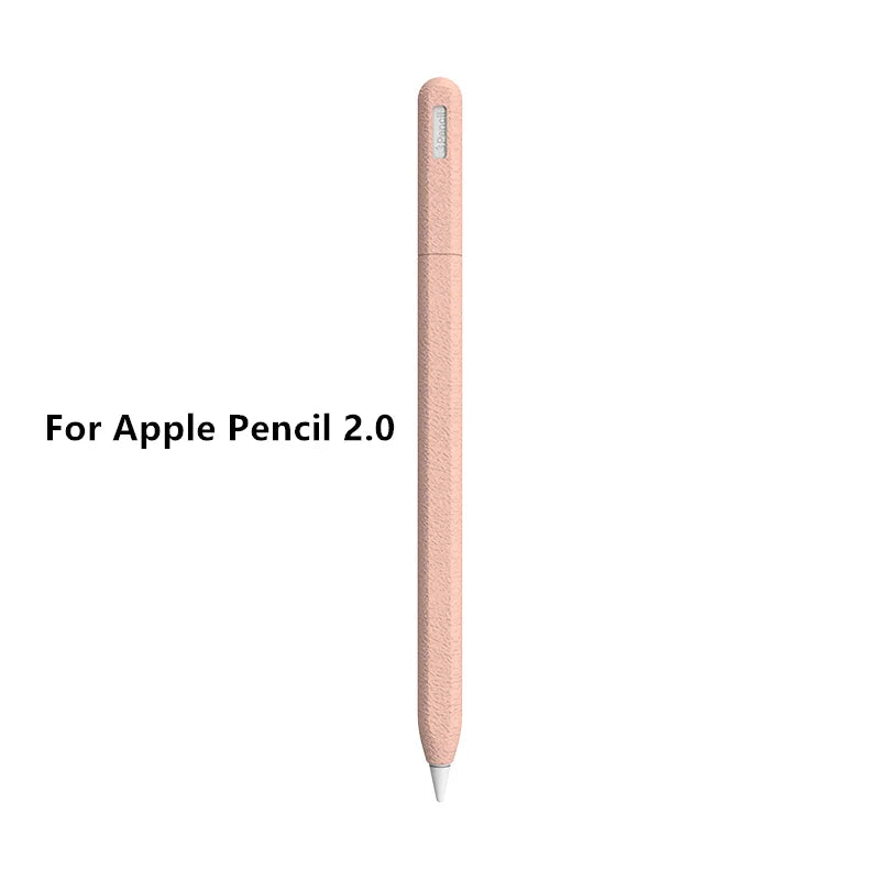 Apple Pencil Case Silicone Tablet Stylus Protection Case Solid Color Shockproof for Apple Pencil 1st Or 2nd Generation Or Pencil Pro