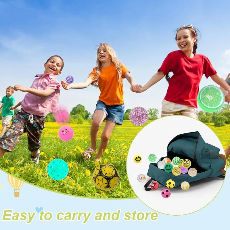 10/20/50PCS Bouncing Ball Toys Party Favors Birthday Gift Guest Doll Machine Accessory Children's Playground Water Buoyancy Ball