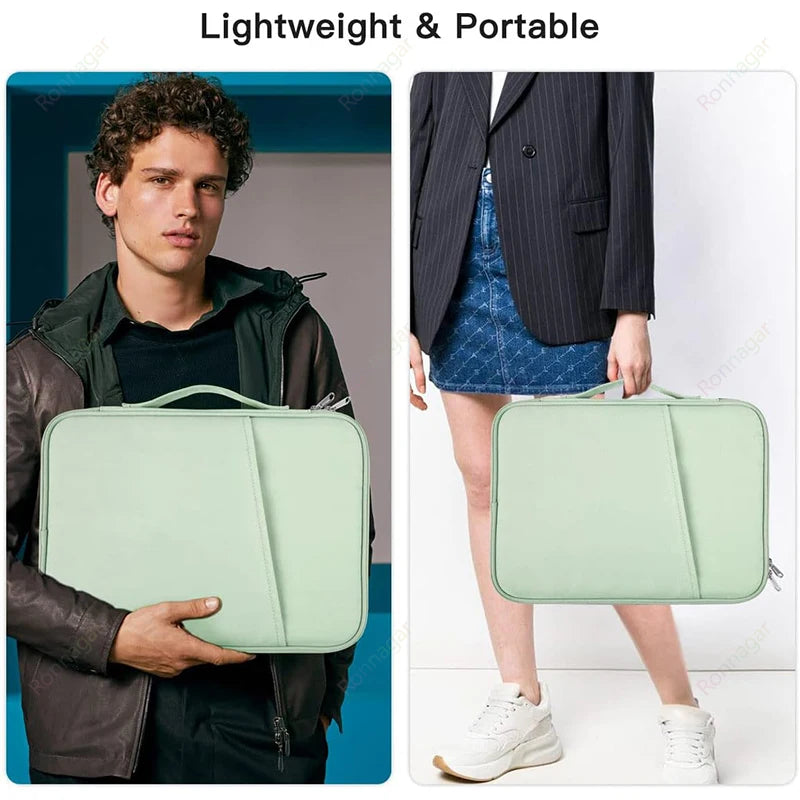 Tablet Sleeve Bag Samsung Galaxy Tab S9 S10 Plus 2024/S8/S7 11" S9+/S8 +/S7+FE 12.4''A9/A8/S7/A7/S6Lite 10.4 Pockets Pouch Funda