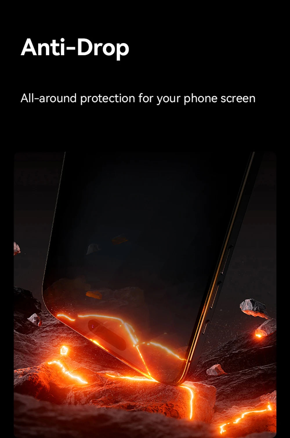 Joyroom 1/2/3pcs Tempered Glass For iPhone 16 15 14 13 12 11 Pro Max Screen Protector For iPhone 16 Full Screen Protective Glass