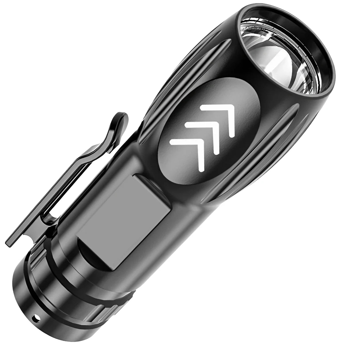 Mini Keychain Lamp Keychain Pocket Torch USB Rechargeable LED Light Flashlight Lamp Waterproof Keychain Light 1PC
