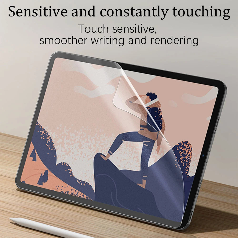 Matte Screen Protector For iPad Air 5 4 3 2 9.7 10.5 2021 Like Paper Film Pro 11 12.9 2022 10.2 8th 9 9th 10th Gen Mini 6 Write