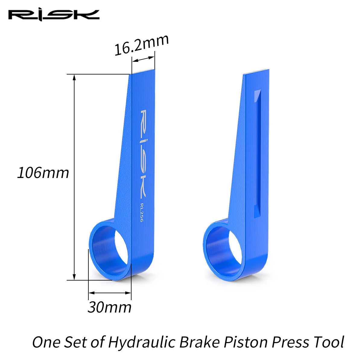 RISK one Pair Bike Hydraulic Disc Brake Piston Press Tool Bicycle Caliper Reset Retracting Maintenance Repair
