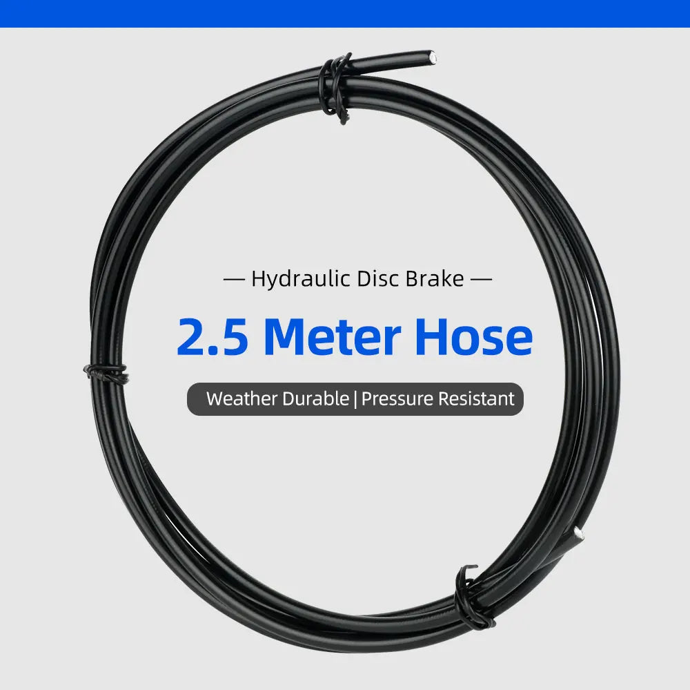 2500mm Bicycle Hydraulic Disc Brake Hose for Shimano BH59 BH90 Sram Magura Tektro 3 Layers Oil Tube Pipe Cycle Brake Replacement