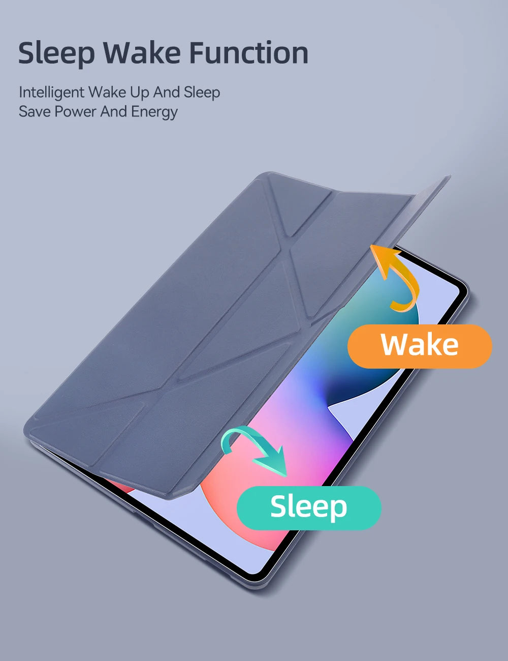 Case For Samsung Galaxy Tab, Cover for Samsung Tab A8 10.5 S6 Lite 10.4, S7, S8, S9, 11, S7 Plus, S7 FE, S8 Plus, S9 Plus, 12.4