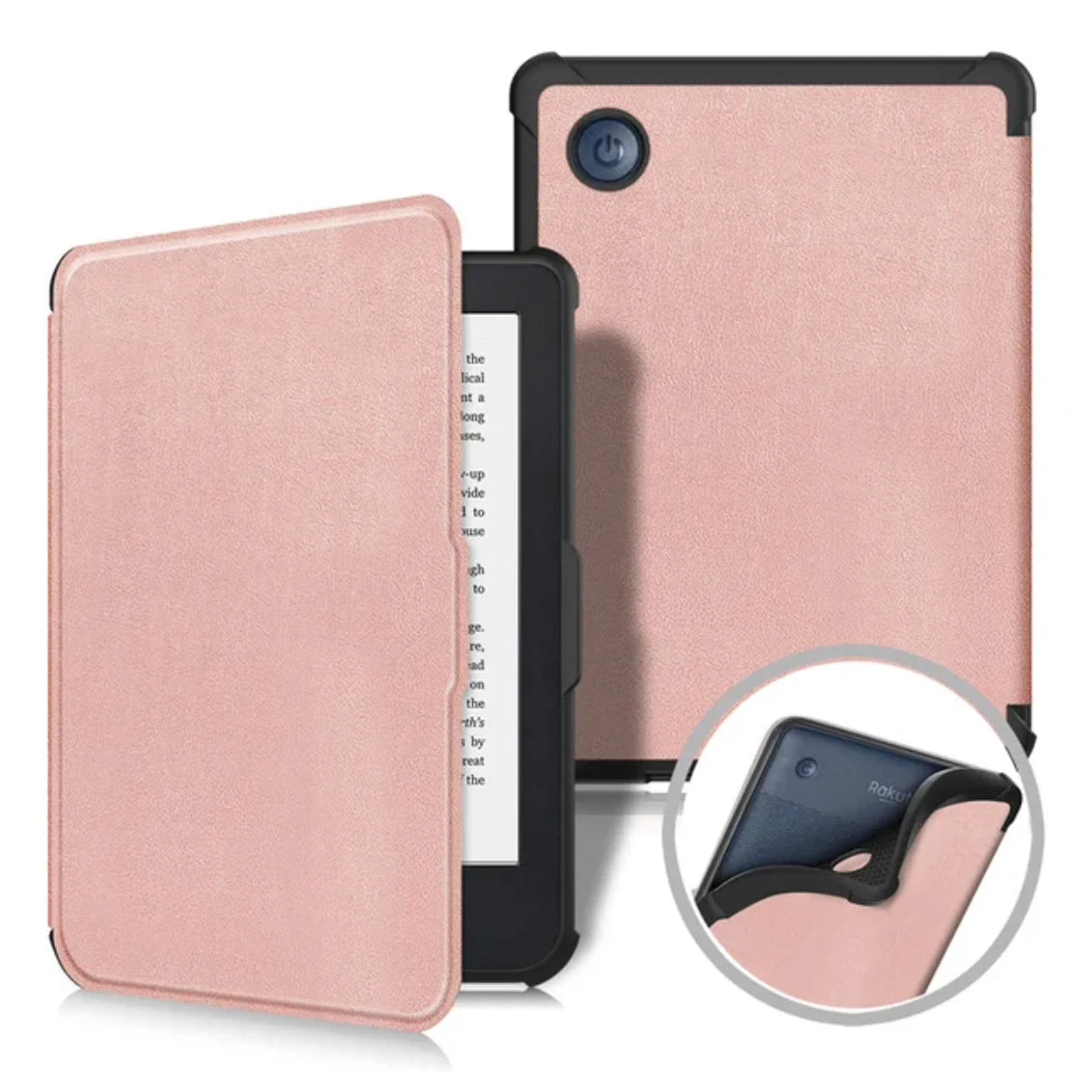For Kobo Clara BW / Clara Colour 2024 Case 6 inch Auto Wake Sleep PU Leather Cover Soft Magnetic Ereader Hoesje N365 N367 Funda