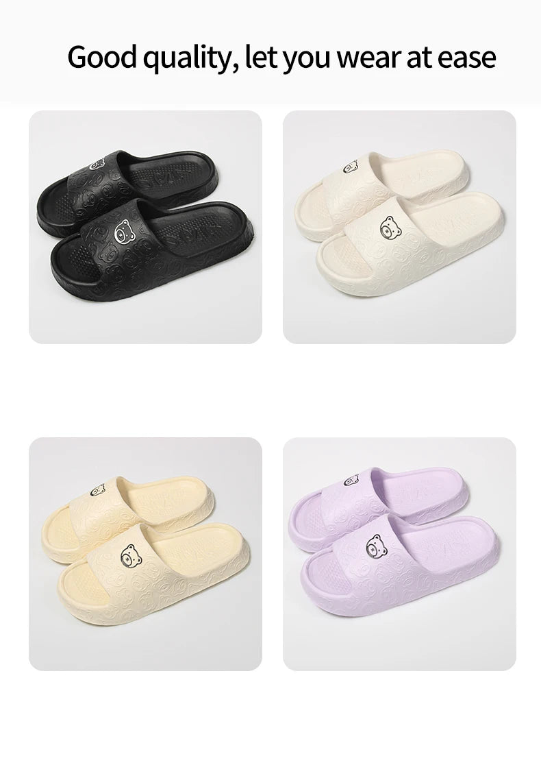 Non-slip Slippers Female Outer Wear Bathroom Bathroom Indoor Home Sandals Female Summer Eva