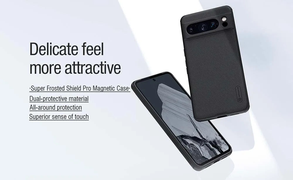 Nillkin For Google Pixel 9 Pro XL Pixel 8 Pro Pixel 9 Pixel 8 Matte magnetic phone case Anti Fingerprint Shockproof Back Cover