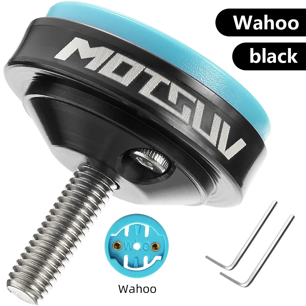 MOTSUV Bicycle Computer Mount Stem Garmin Bryton Wahoo Holder Cycling Stopwatch GPS Speedometer Bracket MTB Bike Accessories
