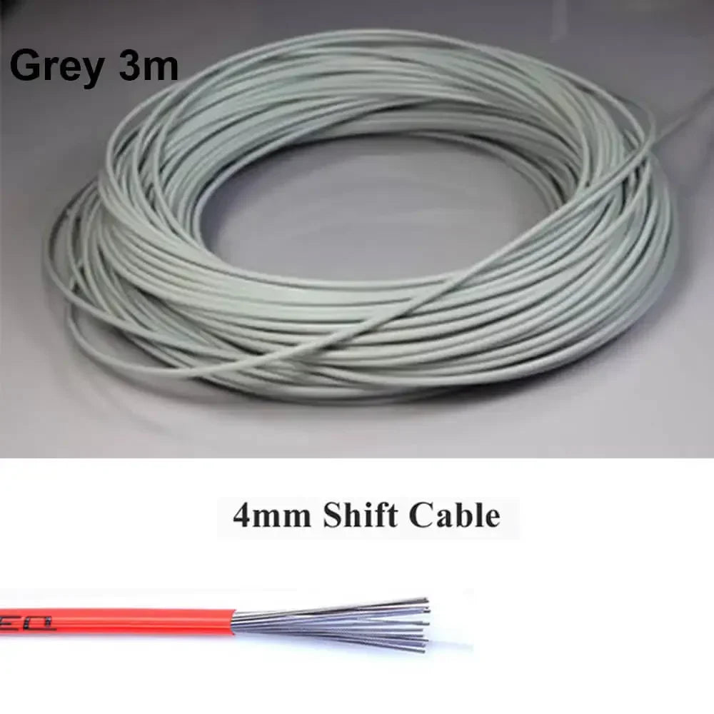3m 4mm/5mm Bicycle Brake Cables Line Pipe Bike Shifters Derailleur Cable MTB Road Bike Shift Cable Wire Pipe High quality 6Color