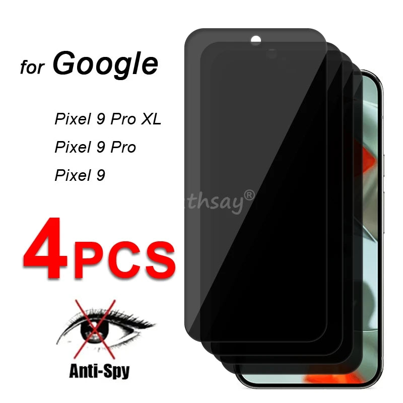 Privacy Screen Glass Google Pixel 9 Pro XL Glass Anti-Spy Protector Flim Pixel 9 Pro XL Tempered Glass Flim Pixel 9 Pro XL