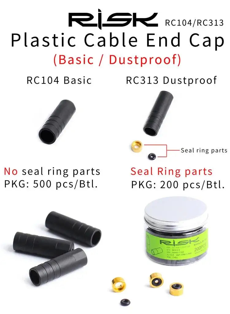 20/100 pcs Bicycle Basic Cable End Caps 4mm Shift 5mm Brake Cable Cover Dustproof Bicycle Brake Shift Cable Cover