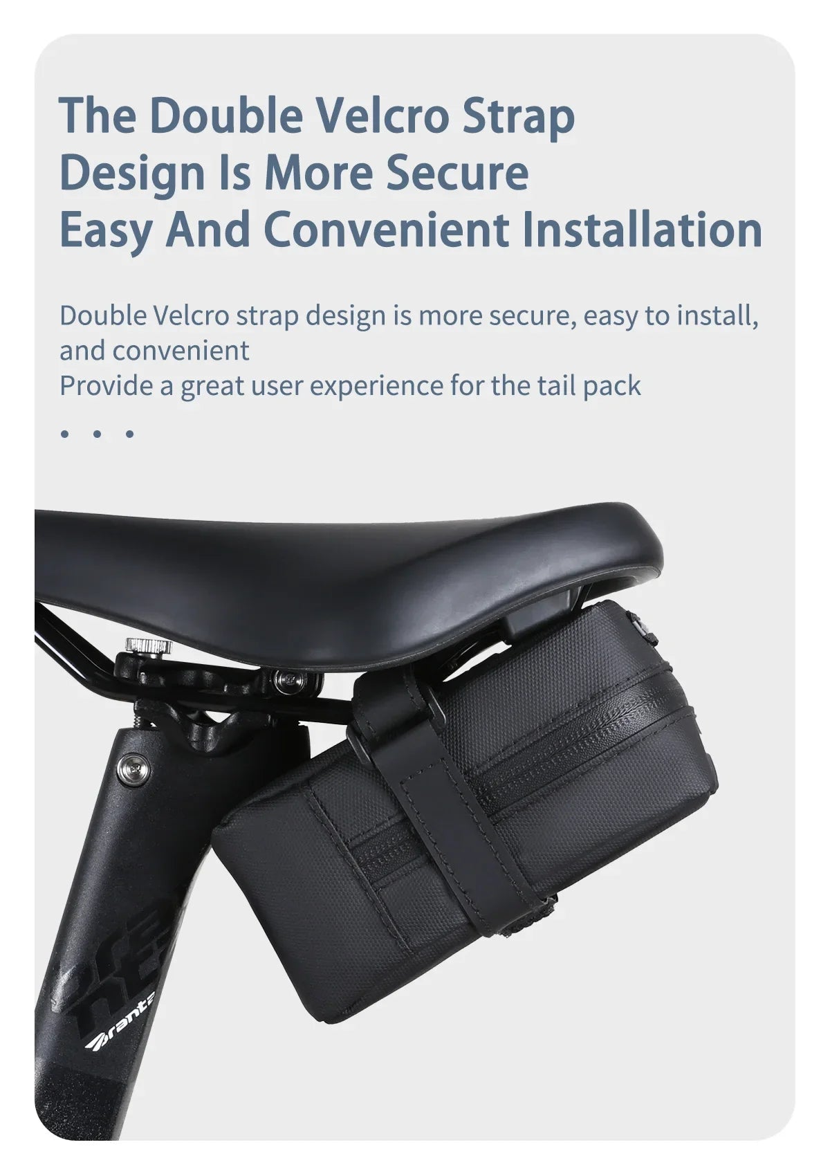 ESLNF Bicycle Bag Large Capacity Tail Rear Cycling Rear Seat Waterproof Saddle Bag MTB Road Bicycle Storage Bag Bike Accessories
