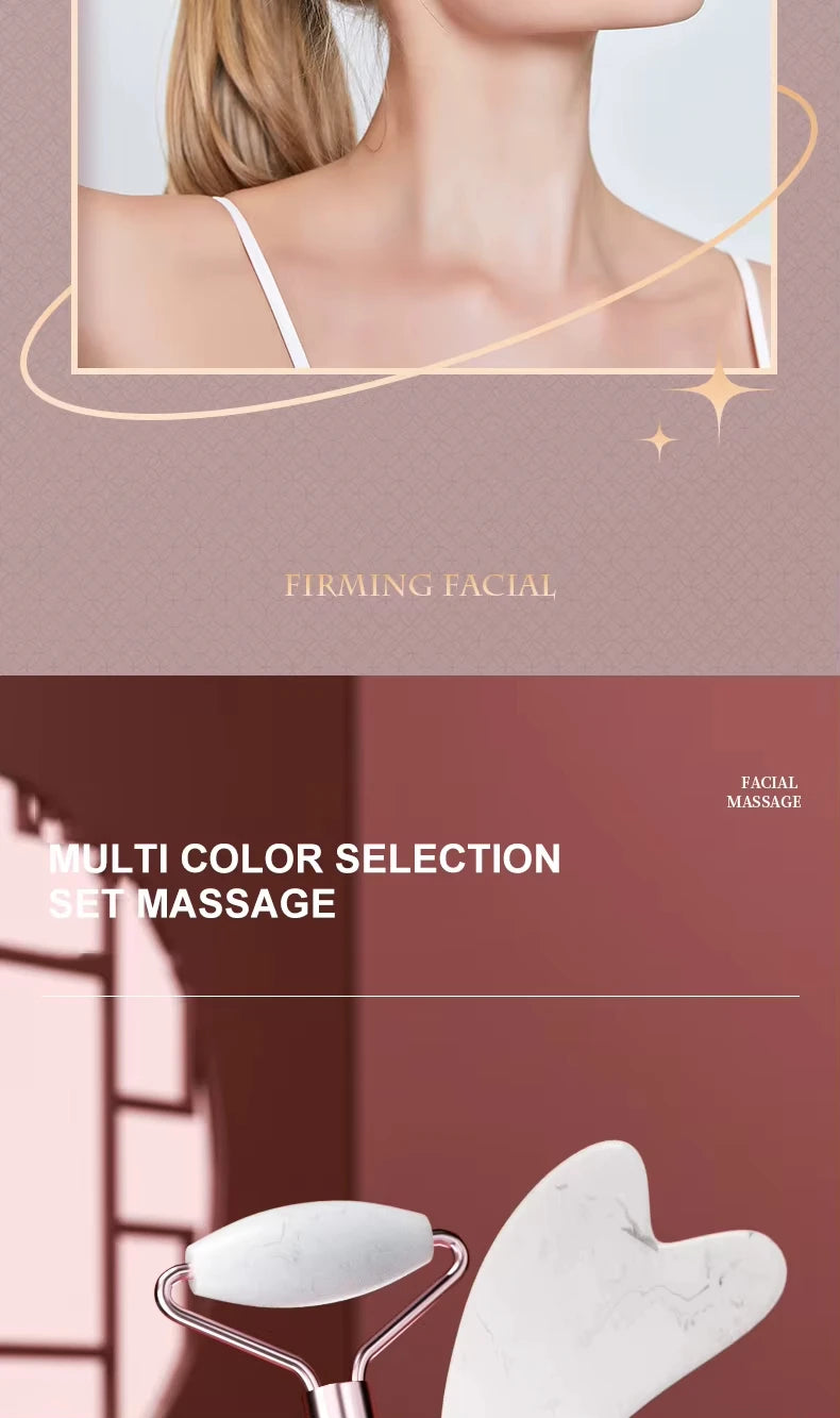Roller for Face Neck Eye Resin Facial Massage Instrument Health Care Scraping Board Musclee Beauty Skincare Tools