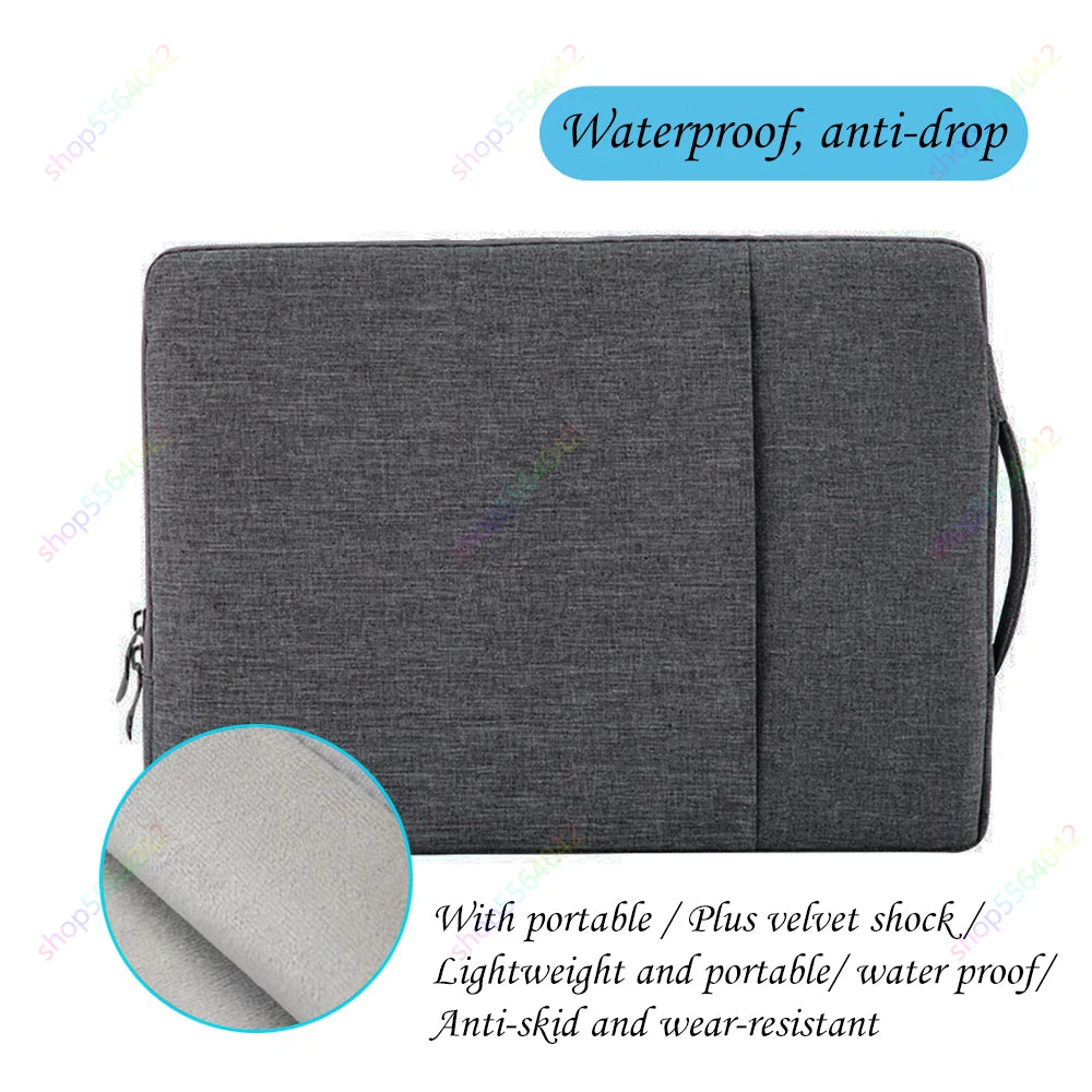 Tablet Sleeve Bag for Samsung Galaxy Tab S10 Ultra 14.6 Inch S9/S8 Ultra A9 Plus Pouch Case S10+ S9 S8 S7 Plus FE 12.4 inch Bag
