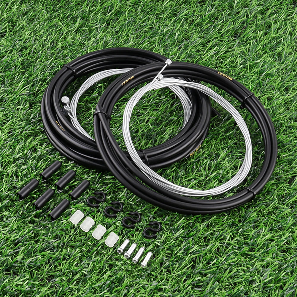 MUQZI MTB Road Bike Brake Cable Shift Line Set Universal Bicycle Shift Brake Cable Kit Transmission Tube Cables Wire