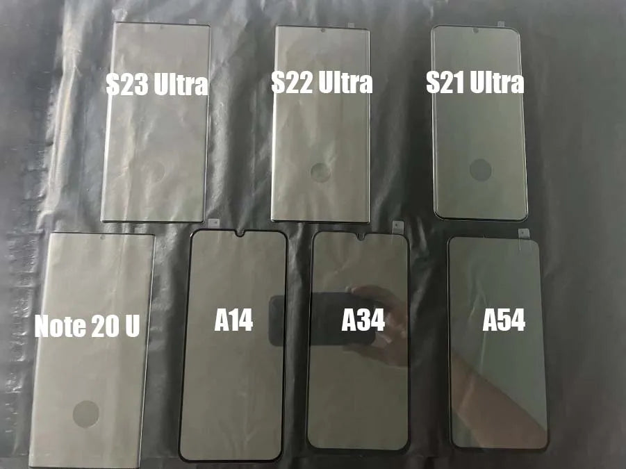 3 Pcs Tempered Glass For Samsung Galaxy S25 S24 S23 S22 Ultra Plus FE A16 A35 A36 A55 A56 Screen Protector Full Protective Glass