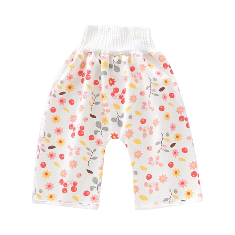 Baby Diaper Waterproof Pants Infant Leak Proof Urine Training Pants Washable Cloth Diapers Kids Sleeping Bed Potty Trainining