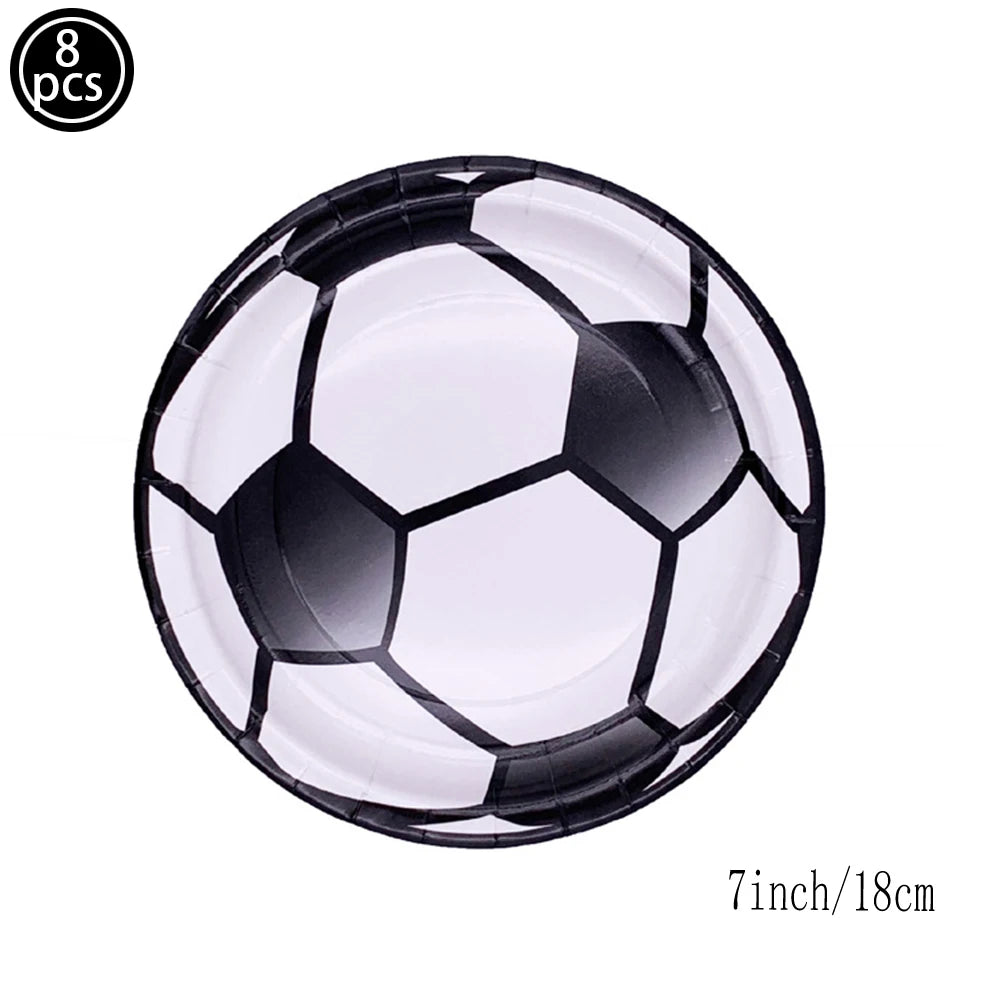Soccer Theme Tablecloths Football Birthday Party Decorations Soccer Rectangular Plastic Table Cover Perfect for Game Day Parties
