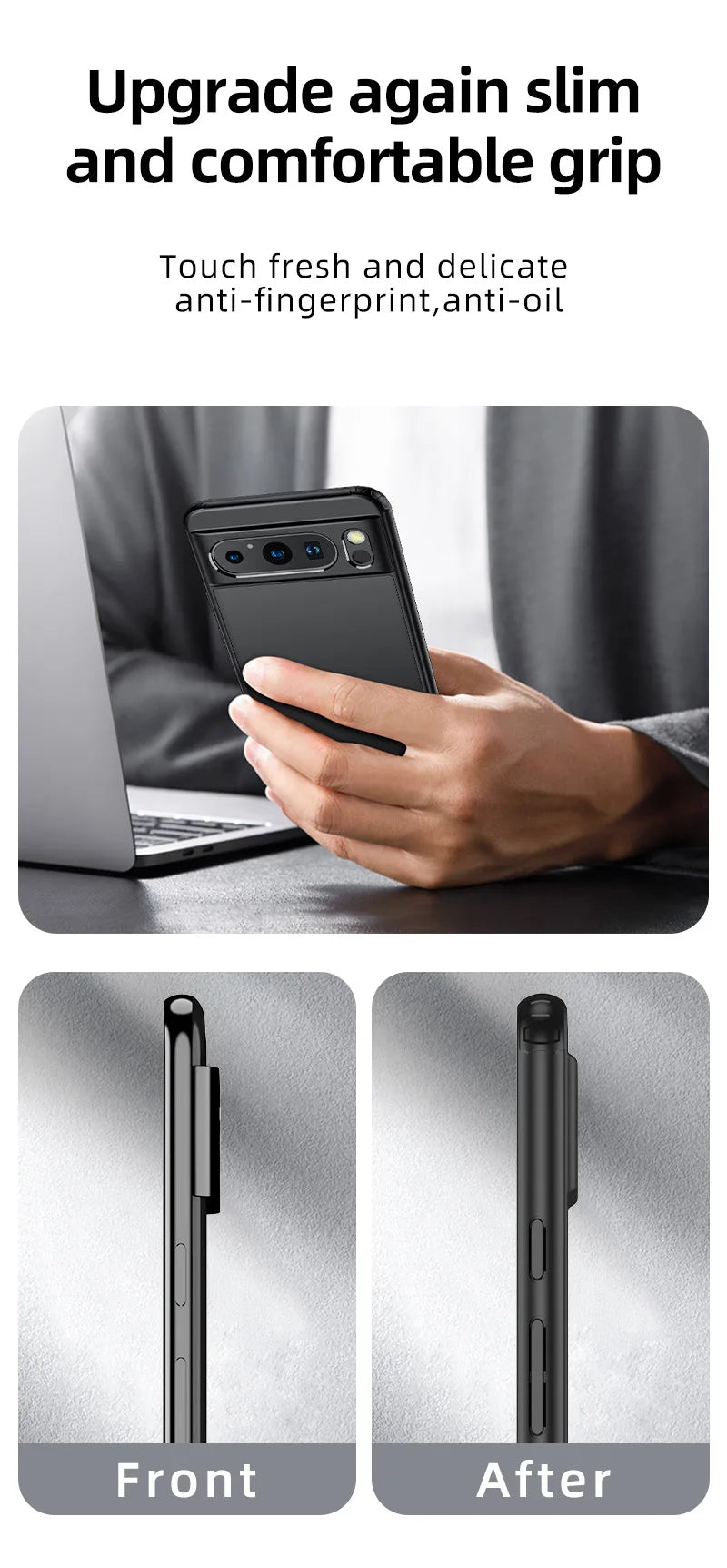 2025 Fashion Magnetic Case For Google Pixel 9 Pro 8 8A 7 Dull Polish Wireless Charger Cover Anti-knock Cases For Pixel7A Pixel9A