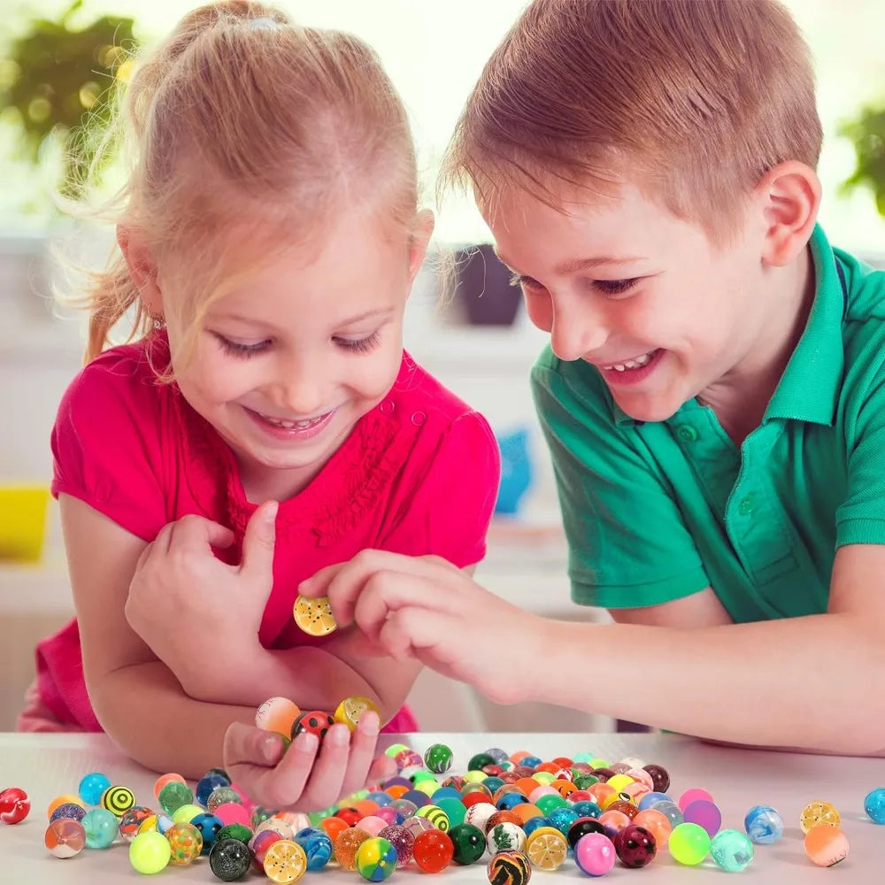 10/20/50PCS Bouncing Ball Toys Party Favors Birthday Gift Guest Doll Machine Accessory Children's Playground Water Buoyancy Ball
