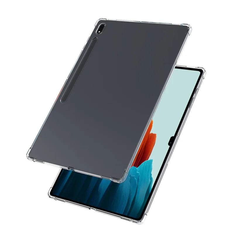 Transparent Case for Samsung Galaxy Tab S7/S8/S9 A8 10.5 inch S6 Lite 10.4 inch A7 A7 lite 11 inch Soft Tpu Airbag Cover Funda