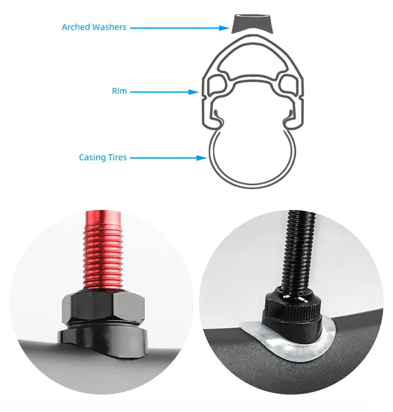 Bicycle F/V Tubeless Valve 44 60 80mm W/Tool Optional For Gravel Bike Aluminum alloy Pole Brass Core Presta Valve Cycling Parts