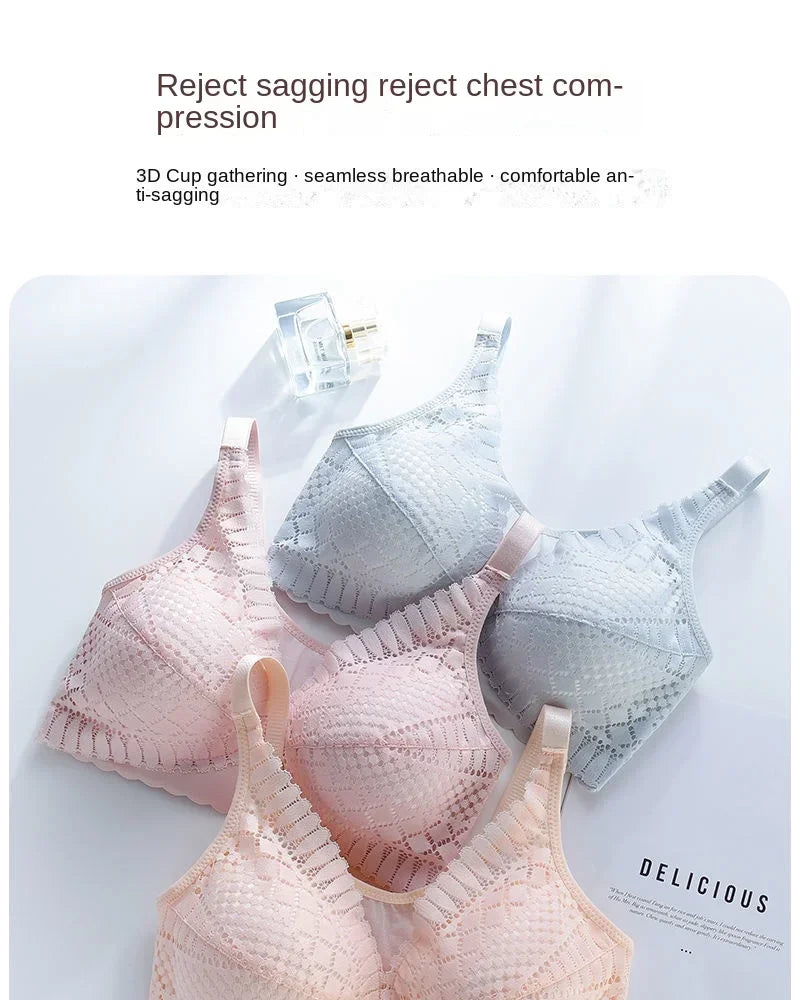 Front Button Maternity Nursing Bra Adjustable Gathered Underwear Comfortable Breastfeeding Bra for Feeding Pregnant Women Clothe