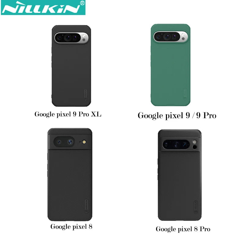 Nillkin For Google Pixel 9 Pro XL Pixel 8 Pro Pixel 9 Pixel 8 Matte magnetic phone case Anti Fingerprint Shockproof Back Cover