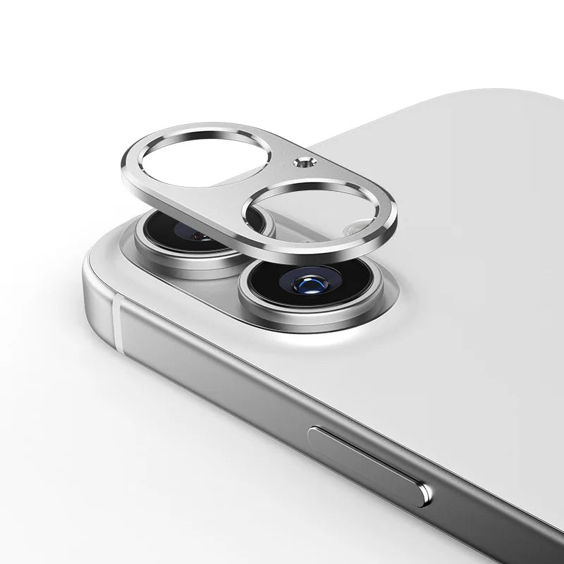 Camera Metal Protector For iPhone 16 / 16Plus Back Lens Cap Case Anti-fall Covers Original Color 2024 New