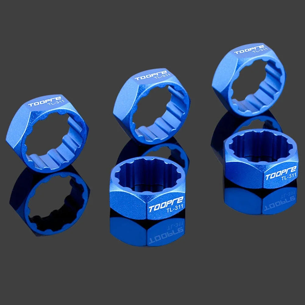 TOOPRE Bicycle Pedal Disassembly Tools Mountain Road Bike Lock Pedal Axle Spindle Shaft Installation Removal for 10-teeth Pedals
