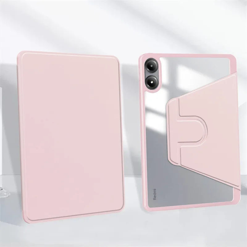 360 Rotation Cover For Redmi Pad Pro Case 12.1 inch with Pencil Holder Cover For Redmi Pad Pro Poco Pad 12 1 2024 Tablet Case