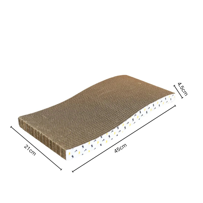 Cat scratching board, cardboard double-sided cat scratching board large wide corrugated modern sofa bed cat supplies, cat toys