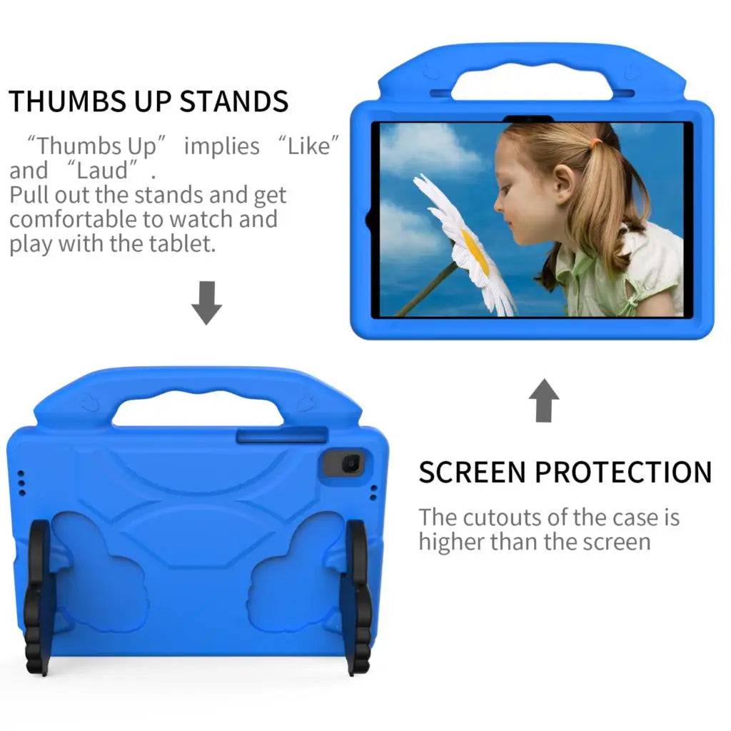 Case For Samsung Galaxy Tab A9 plus S9 A8 10.5 2021 SM-X200 X205 A7 10.4 T500 T505 Lite SM-T220 S6 Lite 10.4Tablet Kids Cover