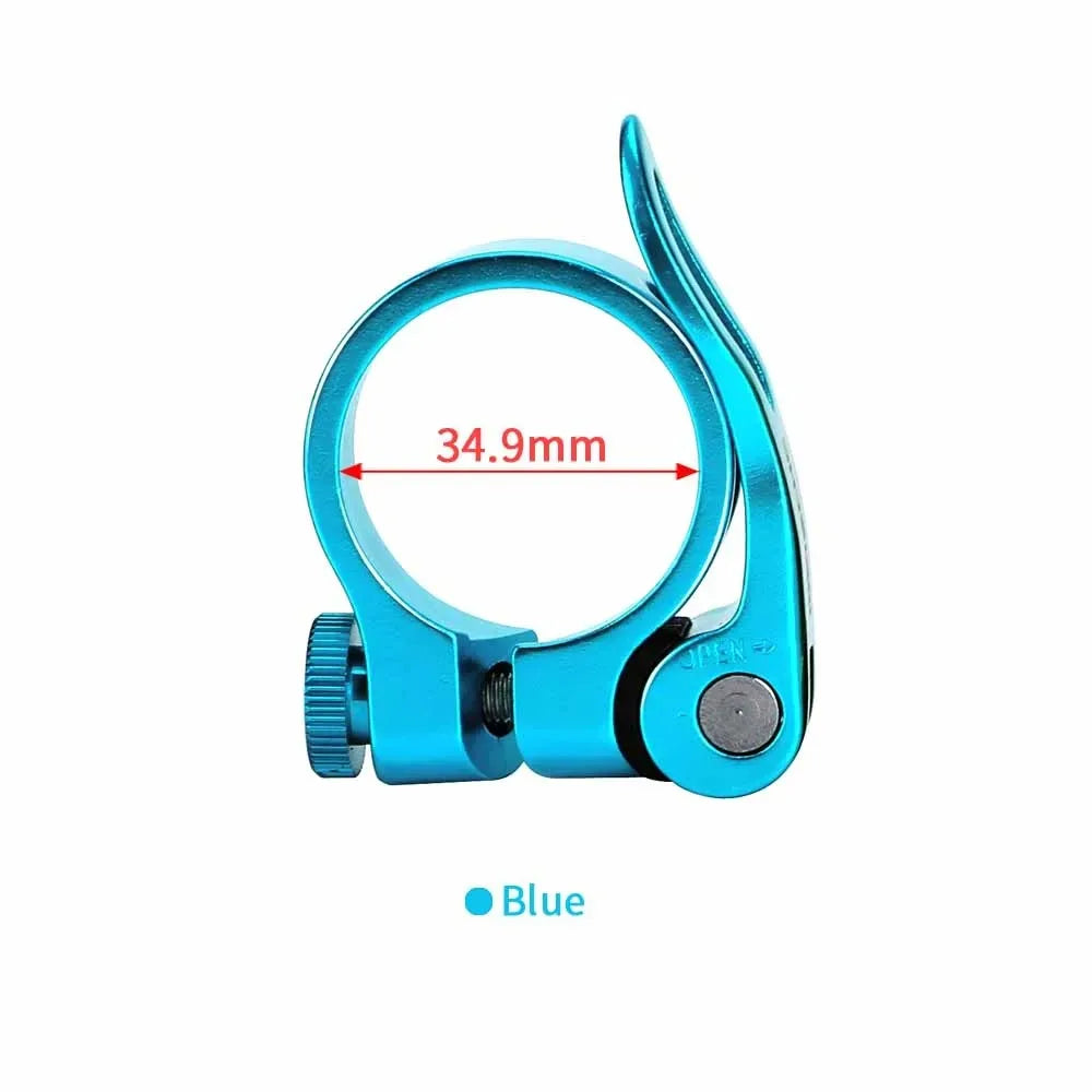 LUNJE Road Bike Aluminum Ultralight Bicycle Seat Post Clamp 28.6mm 31.8mm 34.9 mm Mountain Road bicycle seatpost clamp bicycle