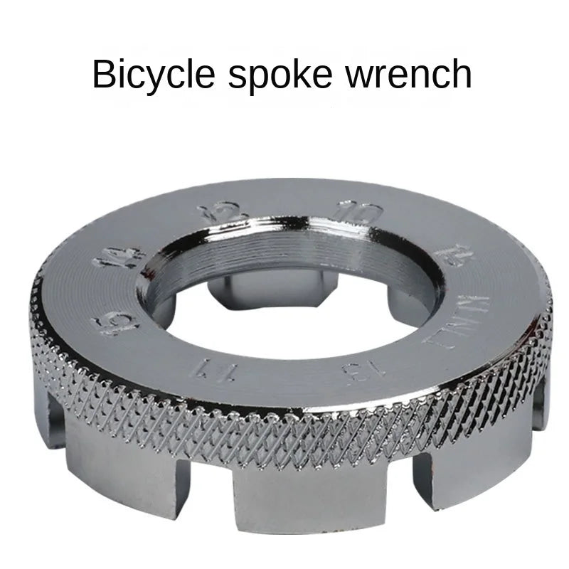 Bicycle Spoke Nipple Wrench 8 Way Groove Bike Wheel Rim Adjuster Spanner Repair Service Tool Key