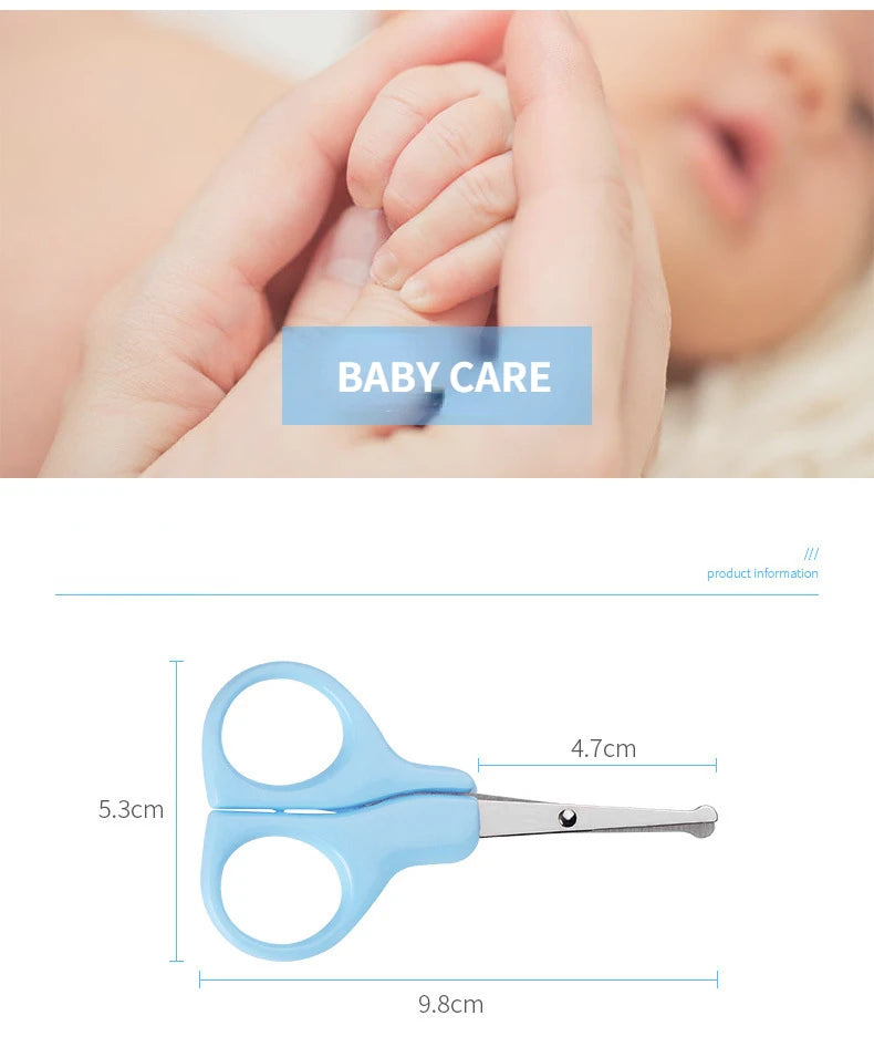 Newborn Baby Nail Clipper Convenient Safety Long Scissors Trimmer Manicure Cutter Special Scissor Babies Care Tools Accessories